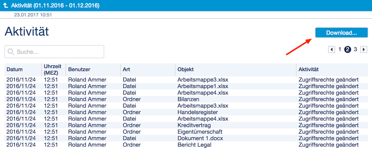 netfiles Download Protokoll