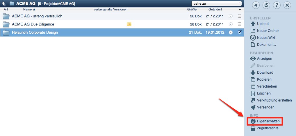 netfiles Eigenschaften