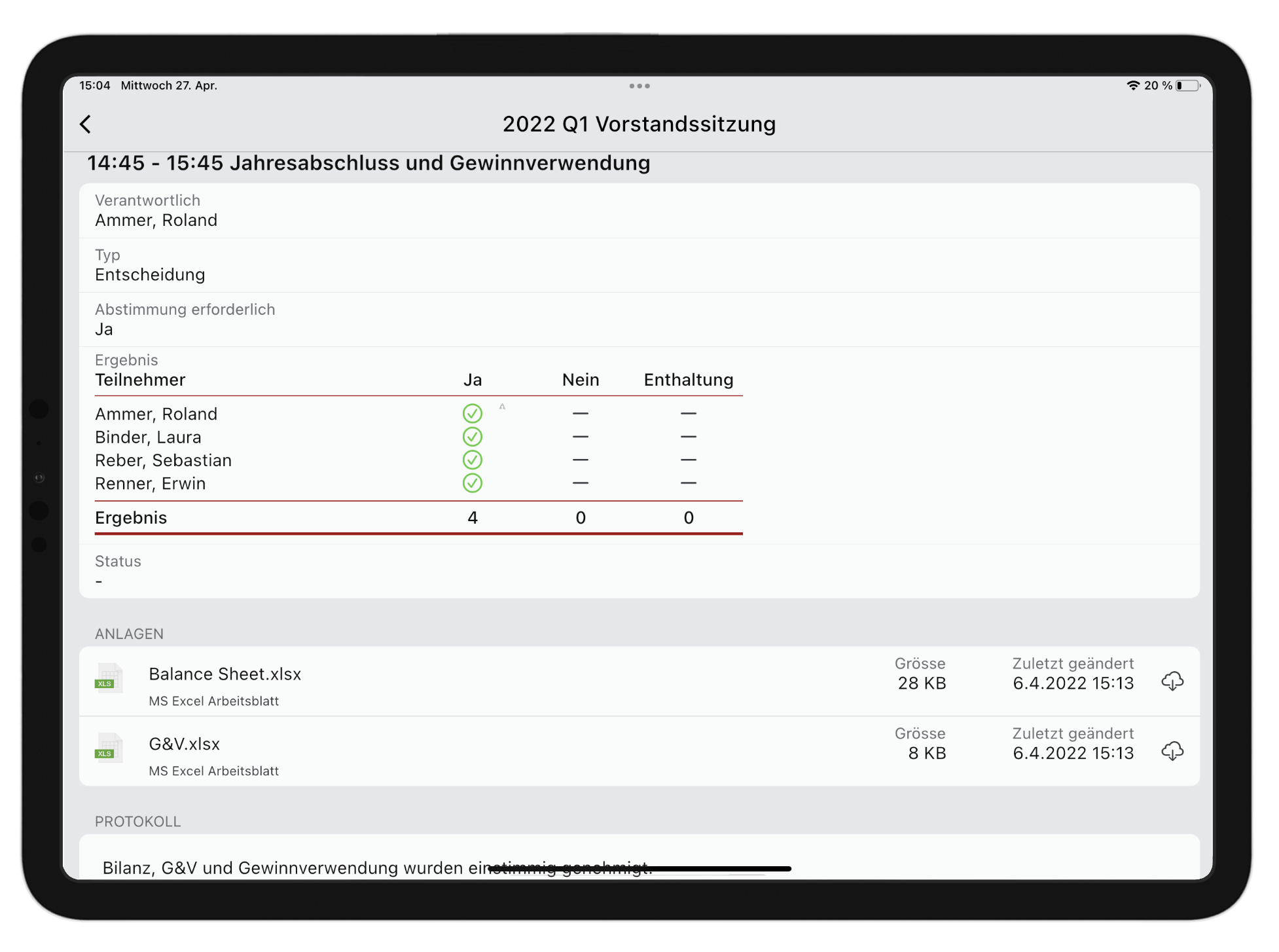 netfiles Board Room App