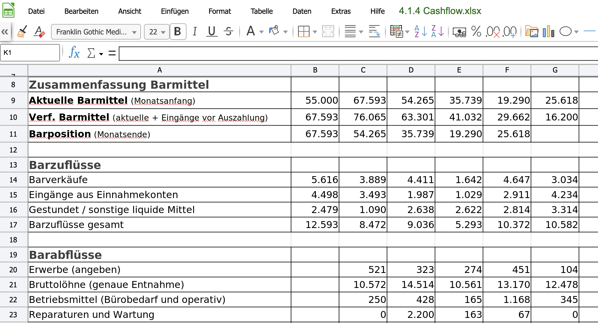 Screenshot der Collabora Funktion im netfiles Datenraum