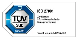 ISO 27001 certification logo